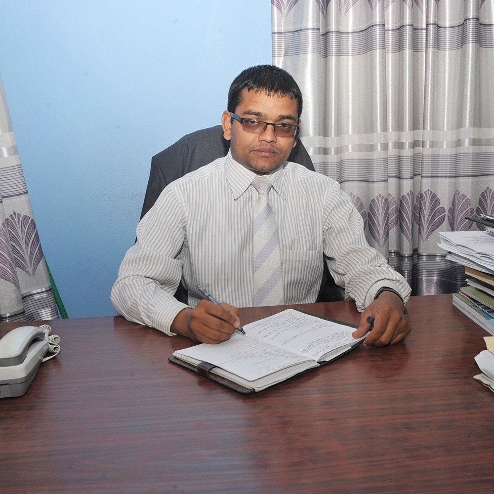 Vice-Principal Prakash Lamsal